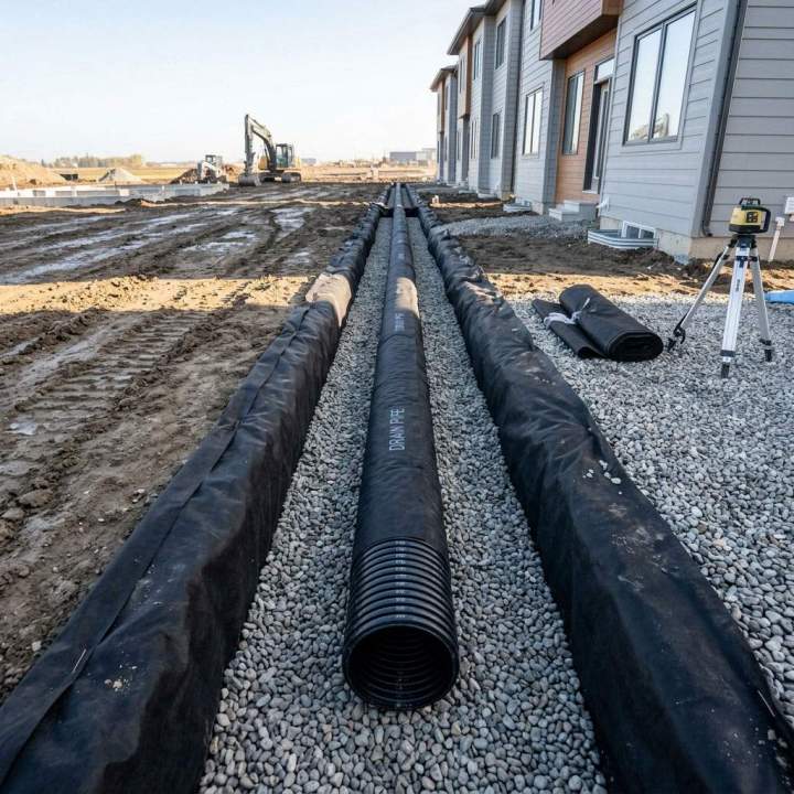 Solution de drainage Saint-Gilles