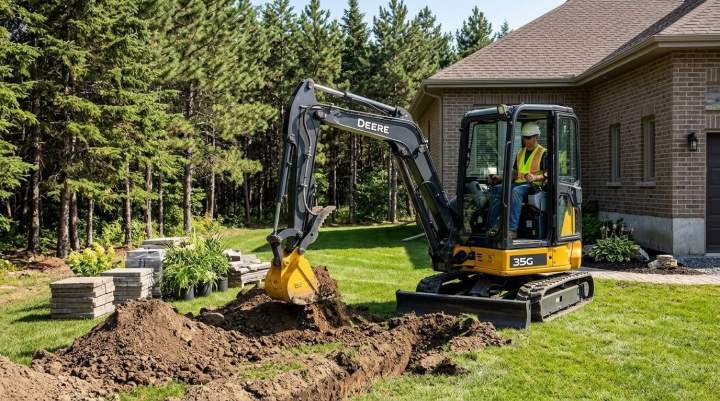 Location excavatrice Saint-Gilles
